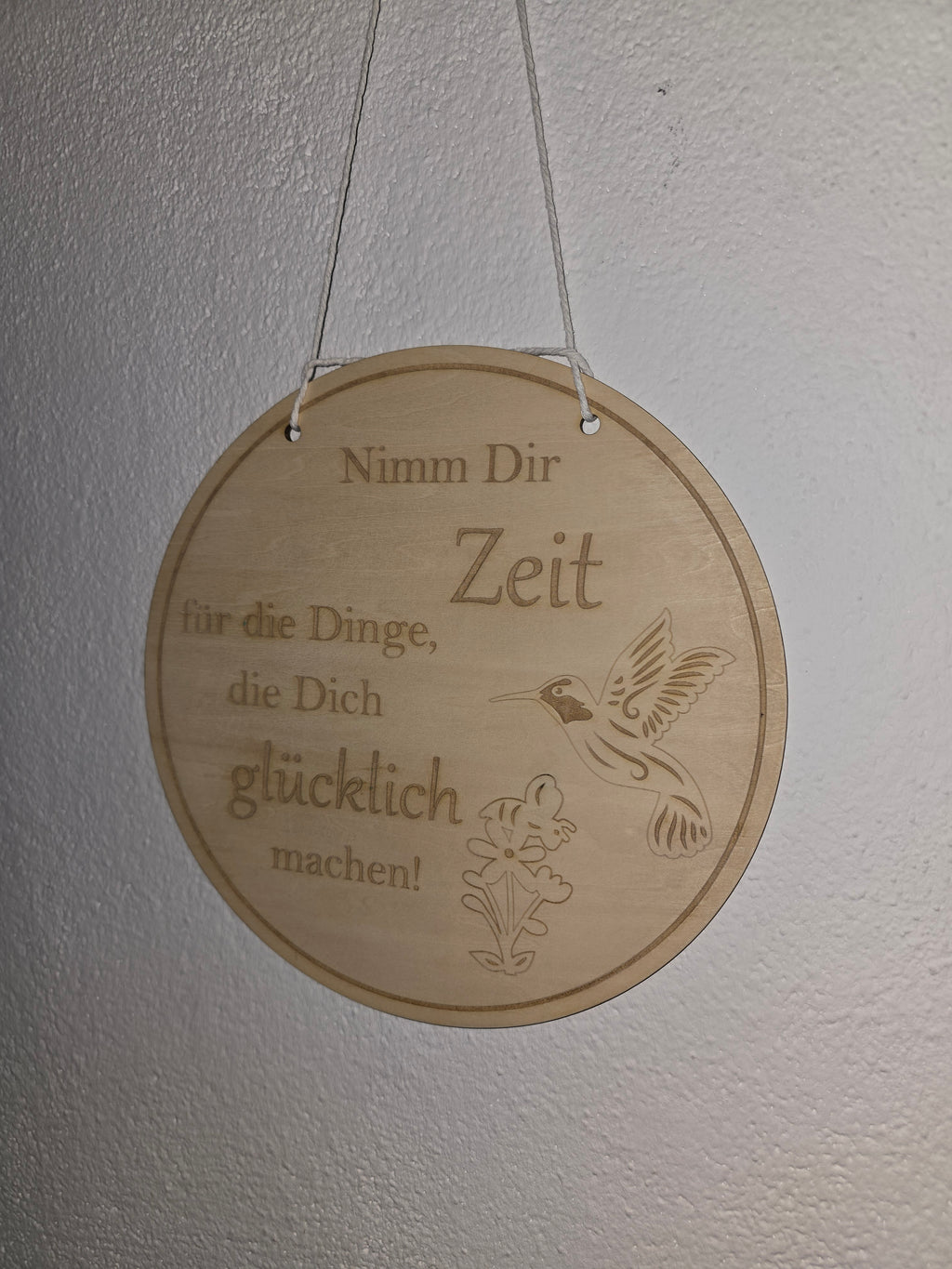Personalisiertes Holzschild mit Spruch | Wanddeko aus Holz | Geschenk Idee Familie | Gravur Schild | Handmade Deko | Geschenk für Zuhause