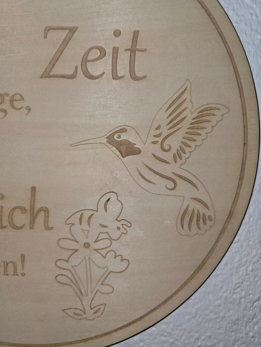 Personalisiertes Holzschild mit Spruch | Wanddeko aus Holz | Geschenk Idee Familie | Gravur Schild | Handmade Deko | Geschenk für Zuhause