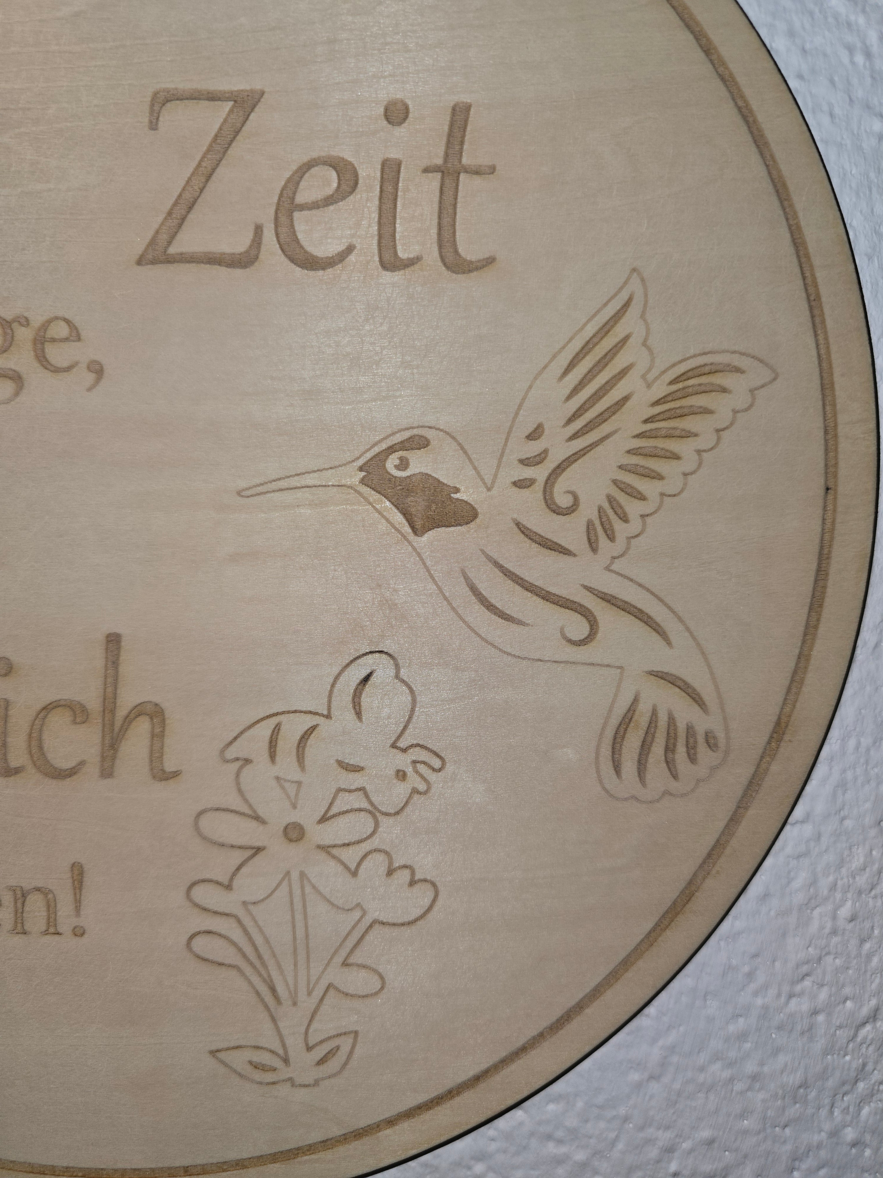 Personalisiertes Holzschild mit Spruch | Wanddeko aus Holz | Geschenk Idee Familie | Gravur Schild | Handmade Deko | Geschenk für Zuhause