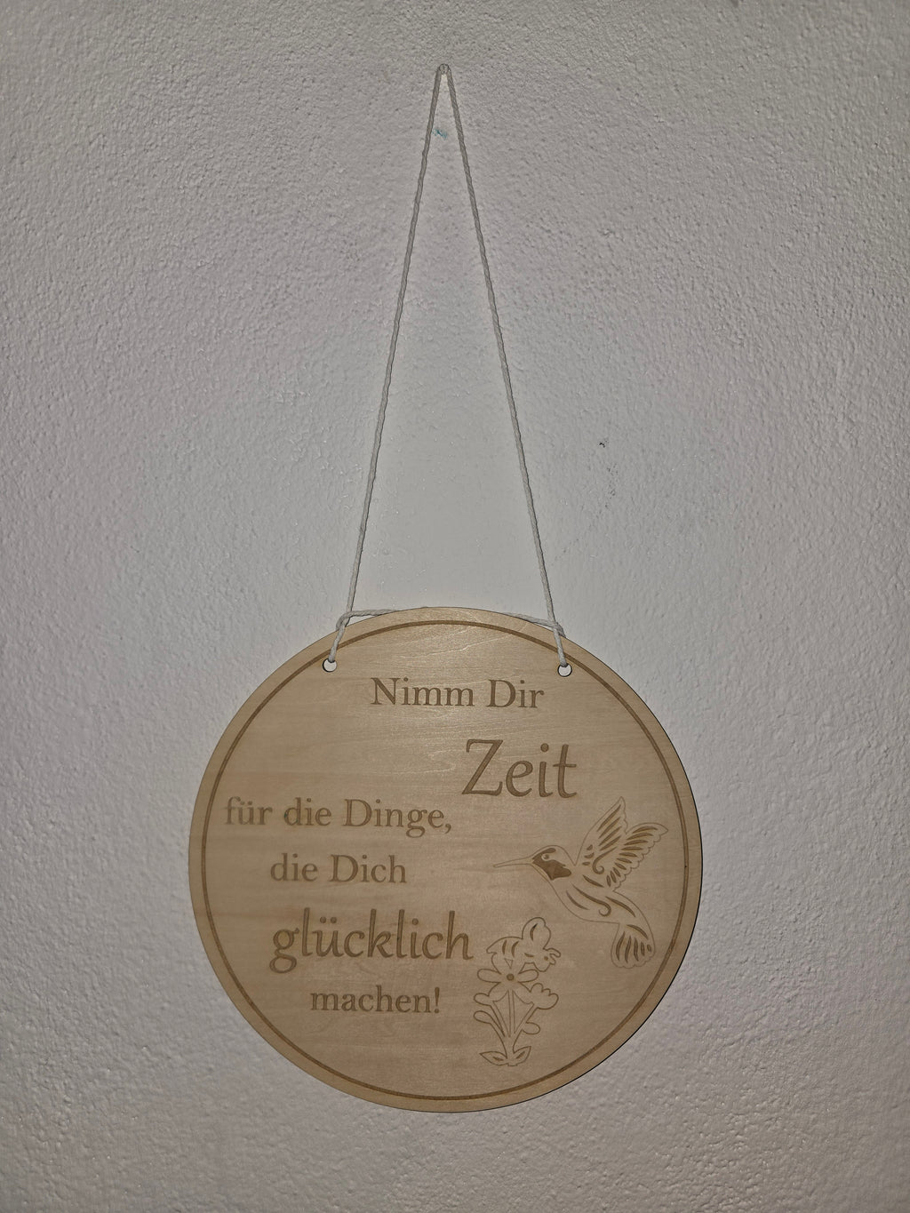 Personalisiertes Holzschild mit Spruch | Wanddeko aus Holz | Geschenk Idee Familie | Gravur Schild | Handmade Deko | Geschenk für Zuhause